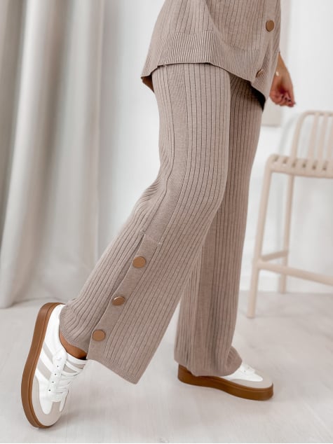 KOMPLET SALVATORE CIEMNOBEŻOWY