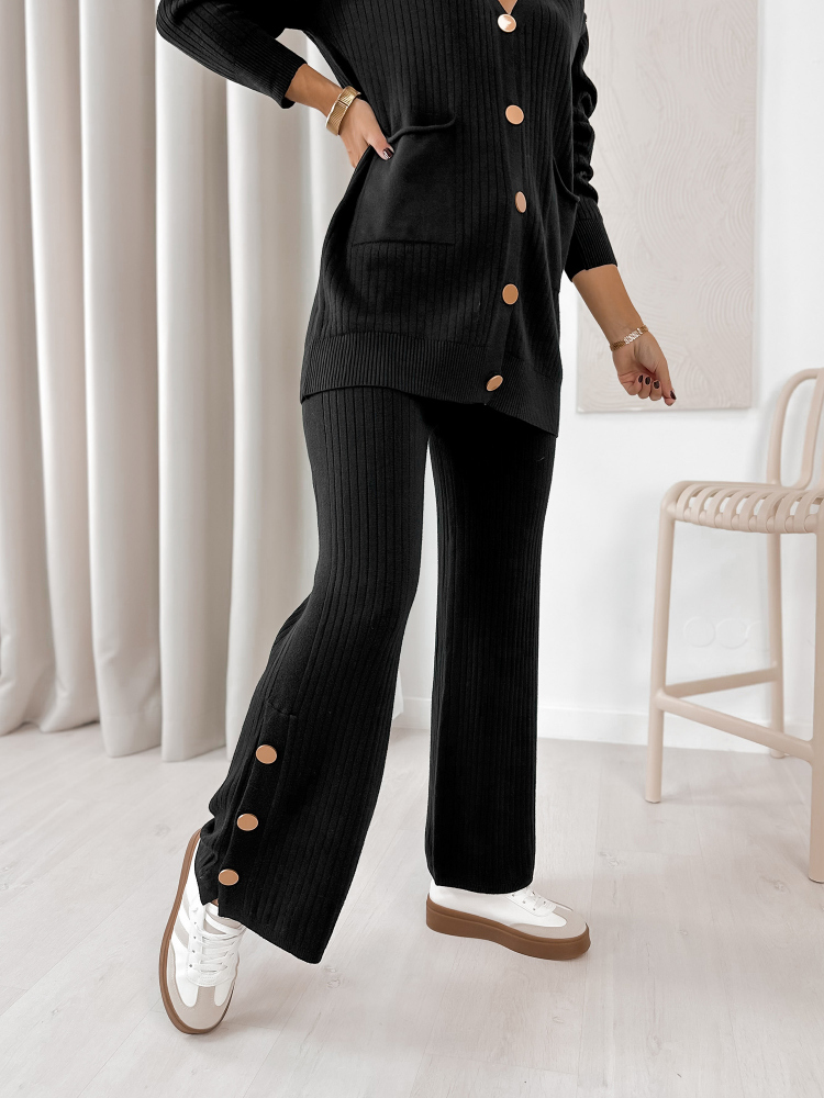 KOMPLET SALVATORE CZARNY