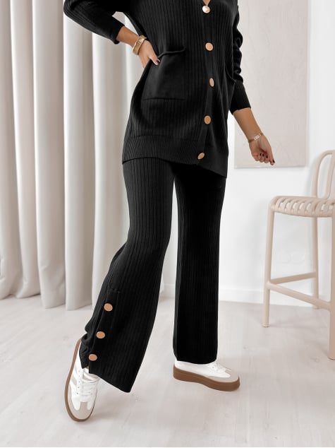 KOMPLET SALVATORE CZARNY