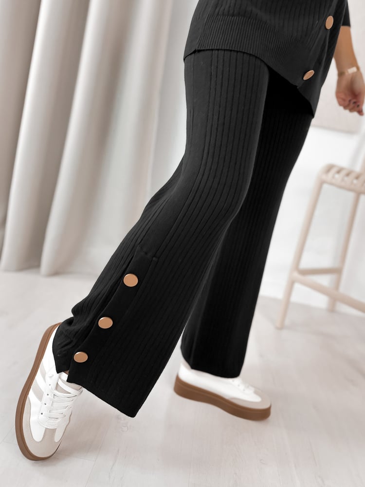 KOMPLET SALVATORE CZARNY