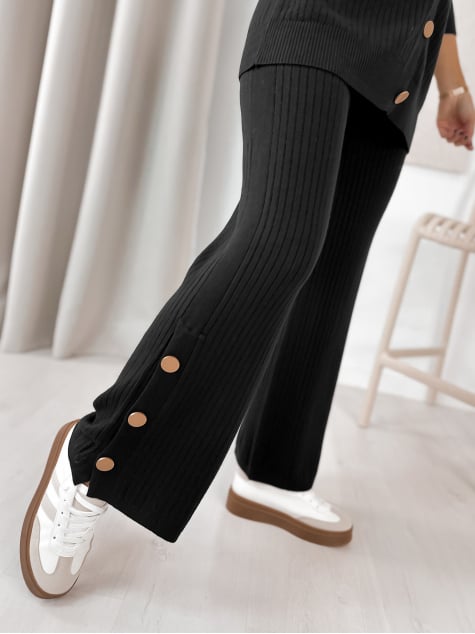 KOMPLET SALVATORE CZARNY