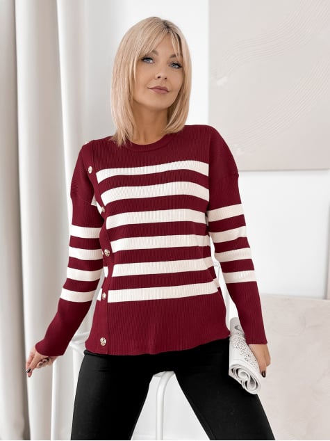 SWETER UMBERTO BORDOWY