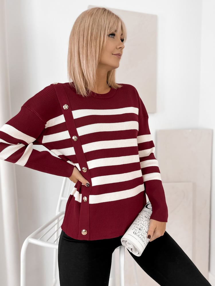 SWETER UMBERTO BORDOWY