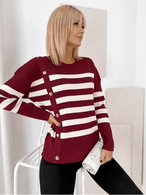 SWETER UMBERTO BORDOWY