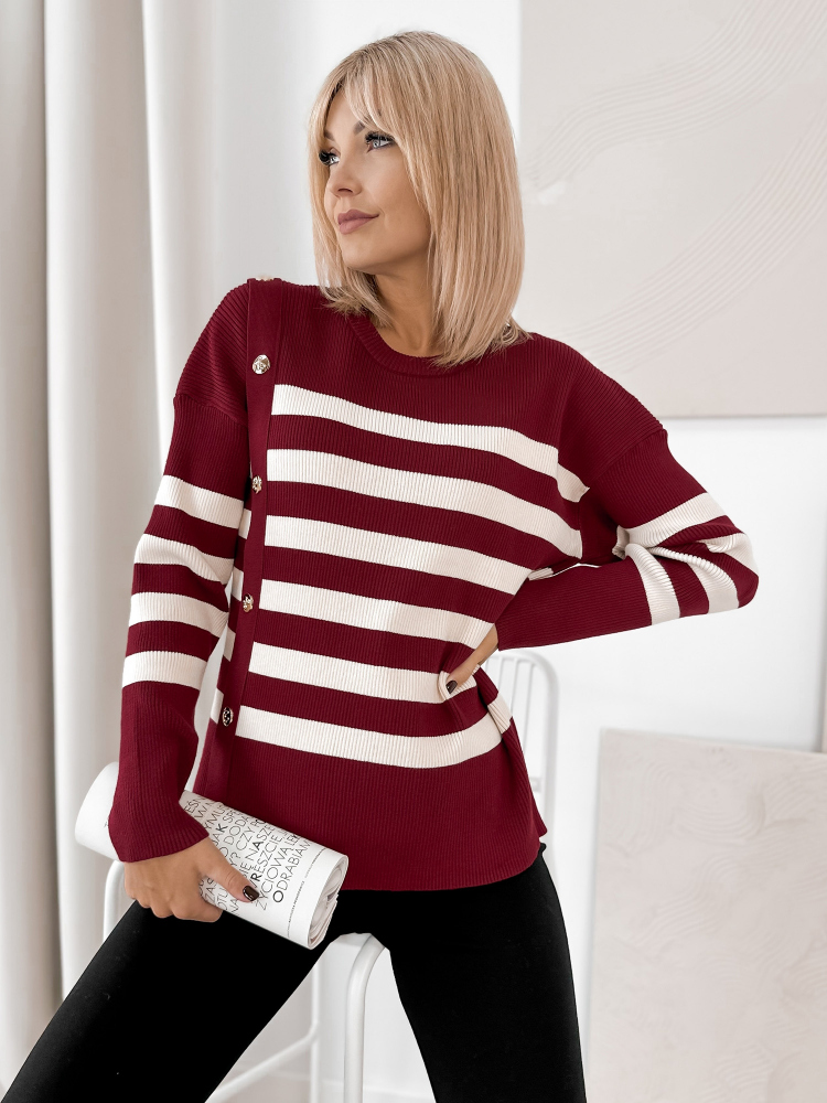 SWETER UMBERTO BORDOWY