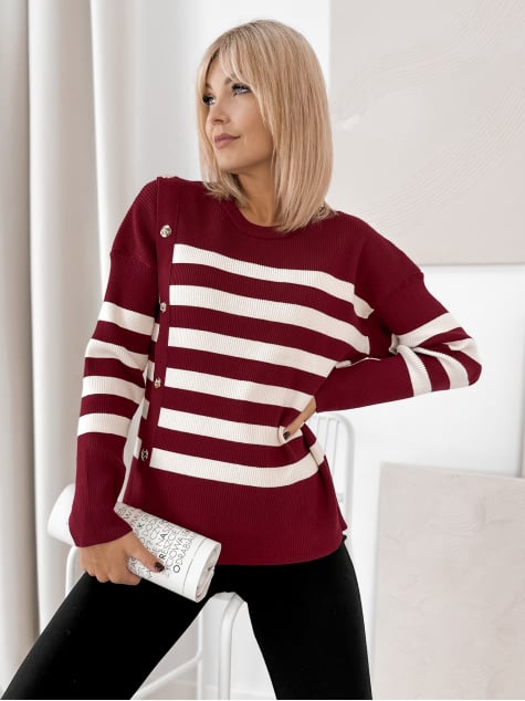 SWETER UMBERTO BORDOWY