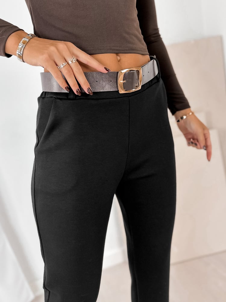 SPODNIE CARLOTTE CZARNE