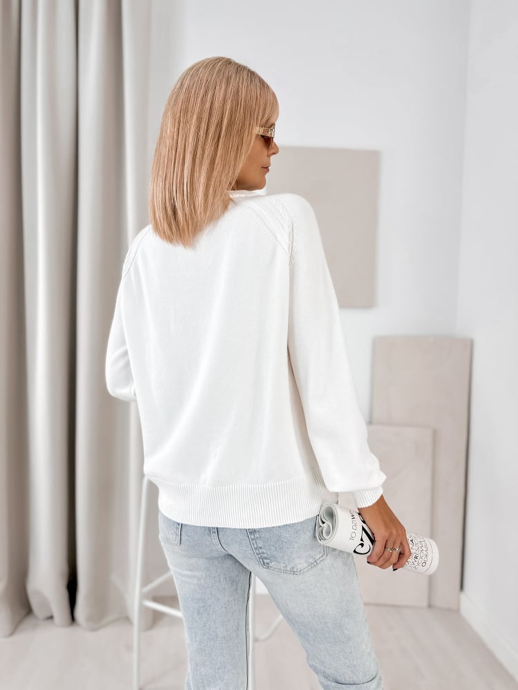 SWETER FEDERICA ECRU