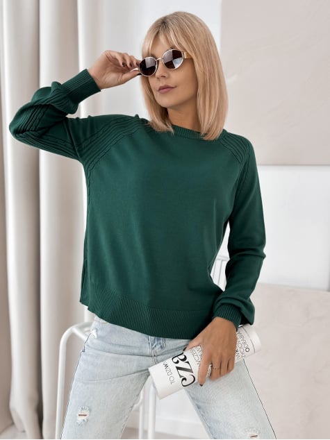 SWETER FEDERICA ZIELONY
