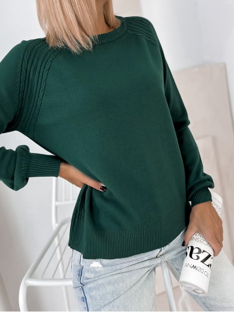 SWETER FEDERICA ZIELONY