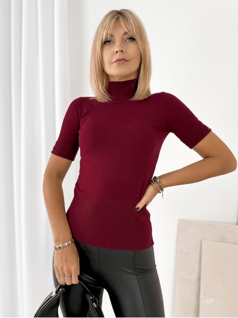 SWETER TARRACO BORDOWY