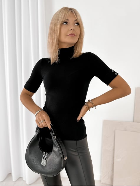 SWETER TARRACO CZARNY