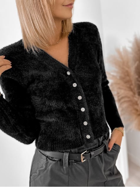 KARDIGAN VIOLANTE CZARNY
