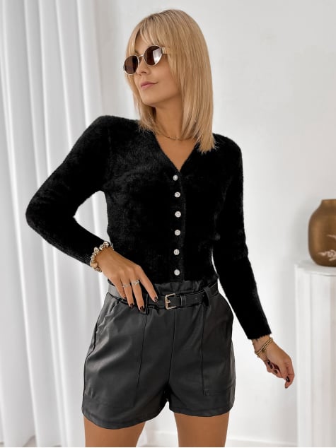 KARDIGAN VIOLANTE CZARNY