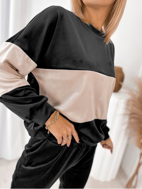 KOMPLET DRESOWY COSIMO CZARNY