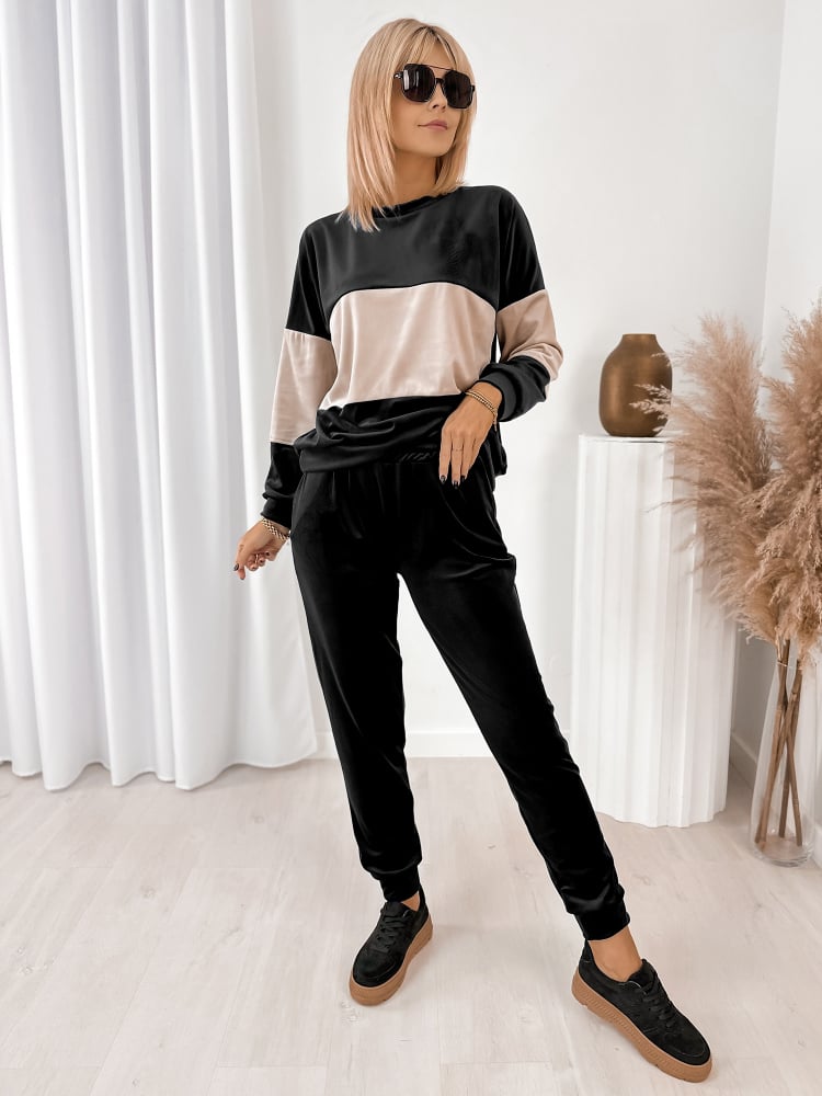 KOMPLET DRESOWY COSIMO CZARNY