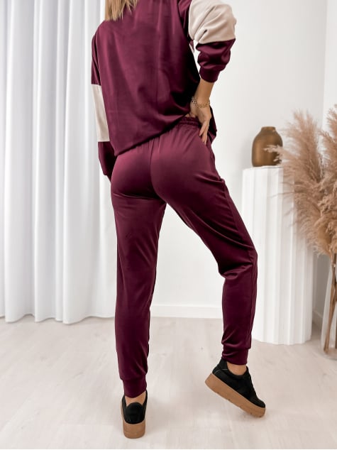 KOMPLET DRESOWY COSIMO BORDOWY