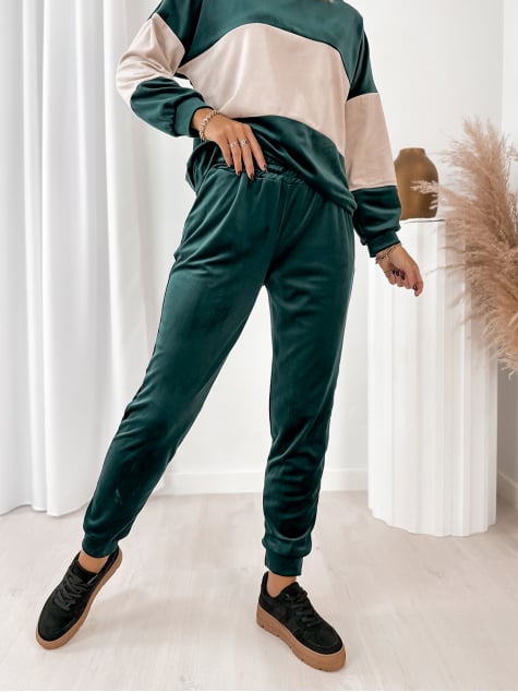 KOMPLET DRESOWY COSIMO ZIELONY