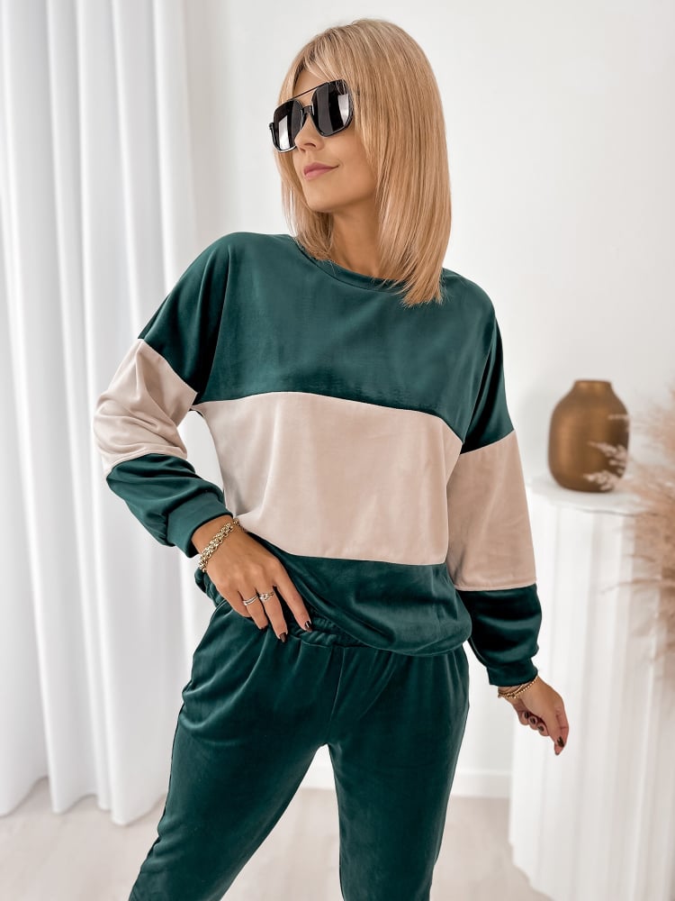 KOMPLET DRESOWY COSIMO ZIELONY