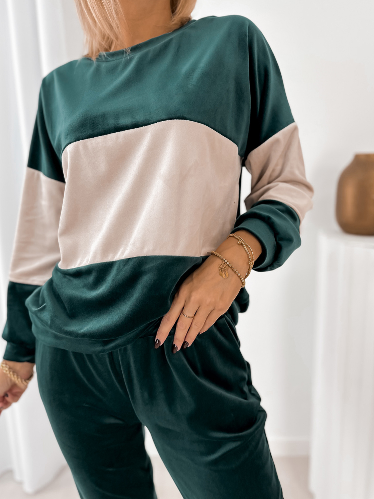 KOMPLET DRESOWY COSIMO ZIELONY