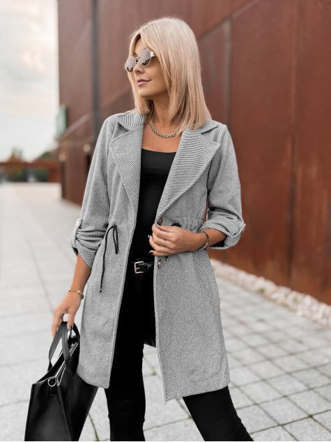 PŁASZCZ KATTIA CIEMNOSZARY
