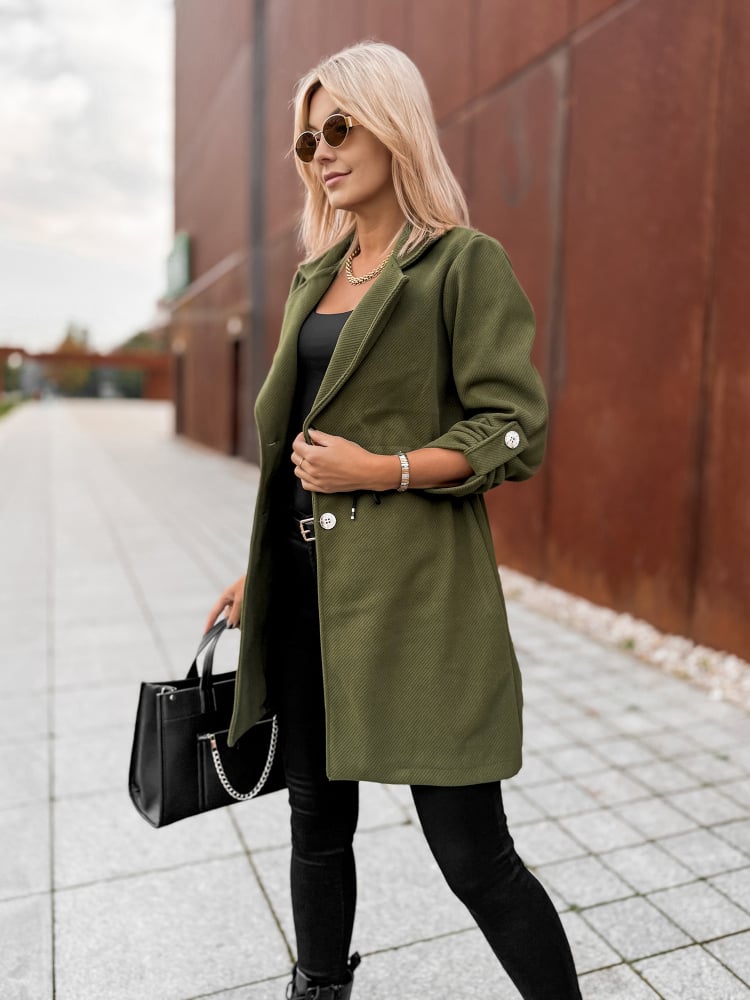 PŁASZCZ KATTIA KHAKI