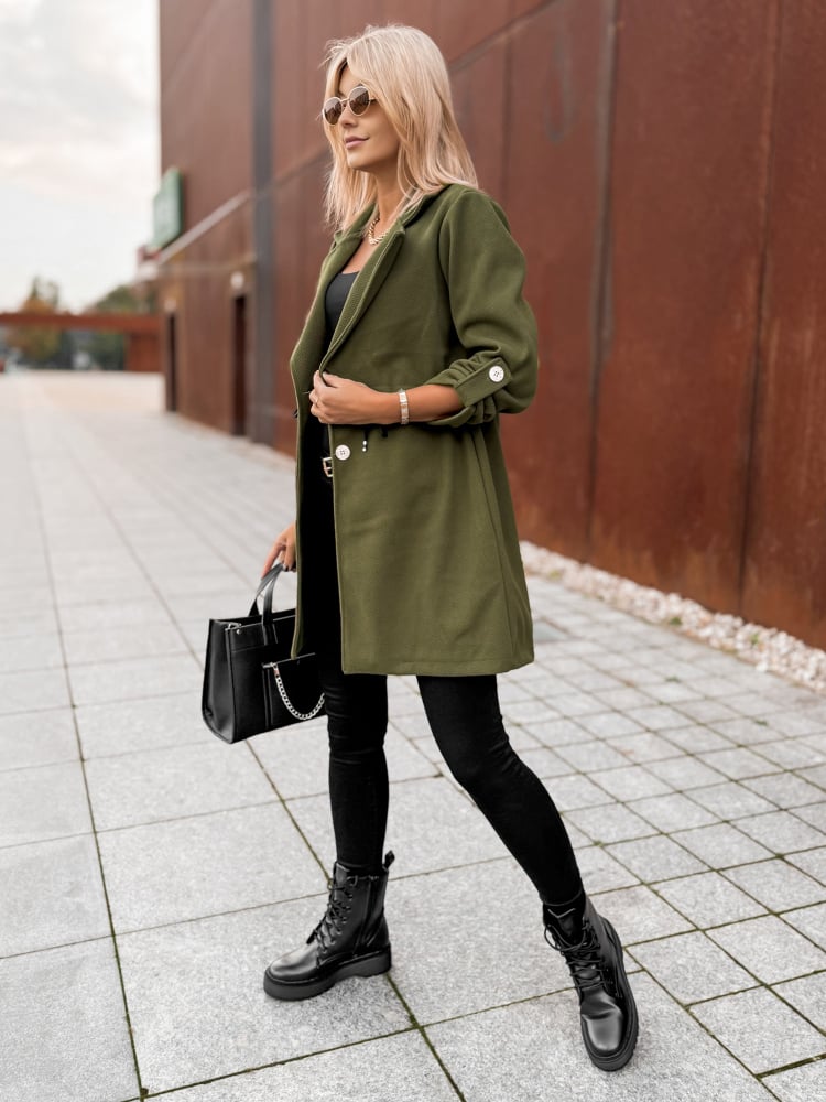 PŁASZCZ KATTIA KHAKI