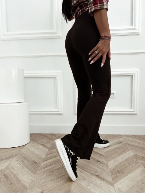 LEGGINSY DERRY BRĄZOWE