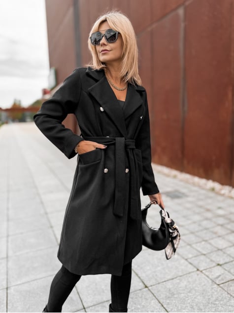 PŁASZCZ OXFORD CZARNY