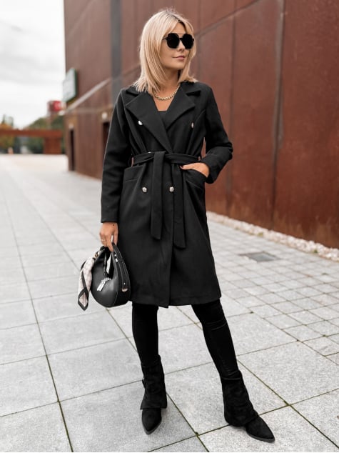 PŁASZCZ OXFORD CZARNY