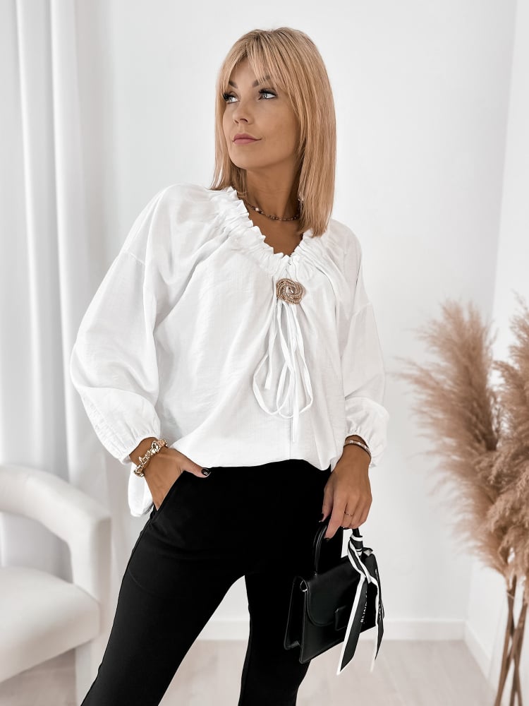 BLUZKA DORIAN BIAŁA BLUZKA DORIAN BIAŁA