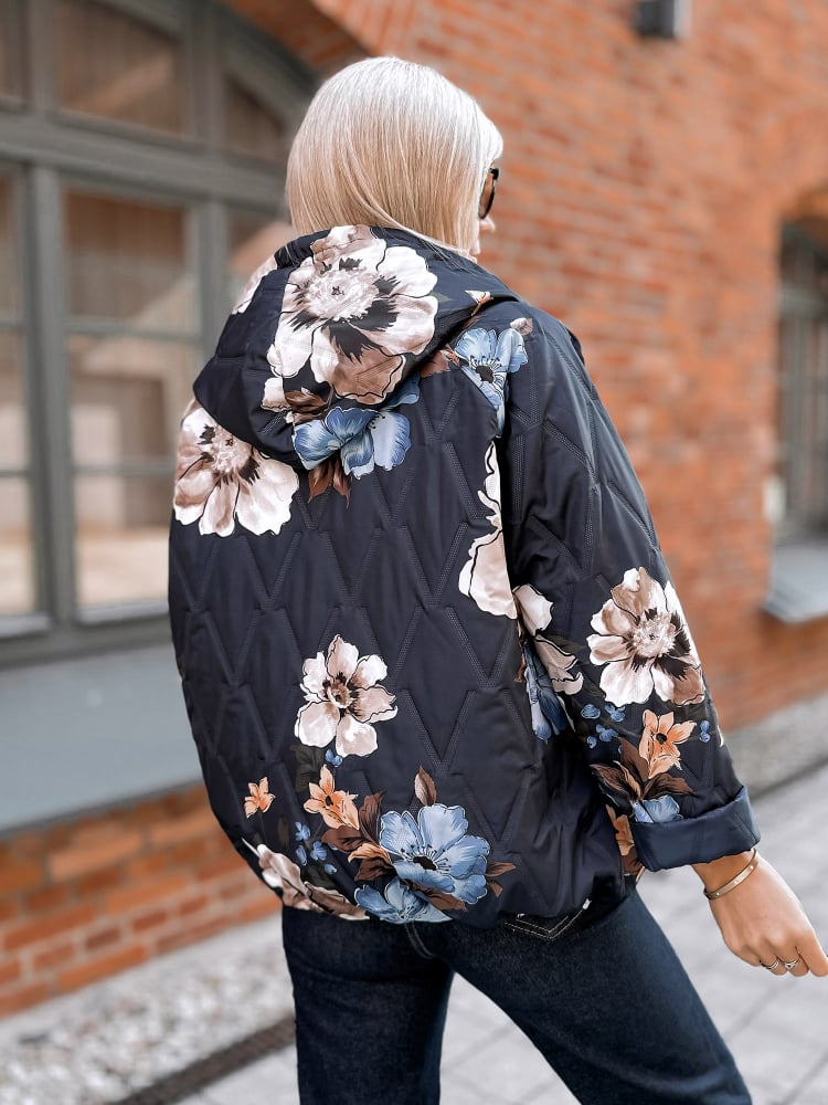 KURTKA SOMERSET GRANATOWA