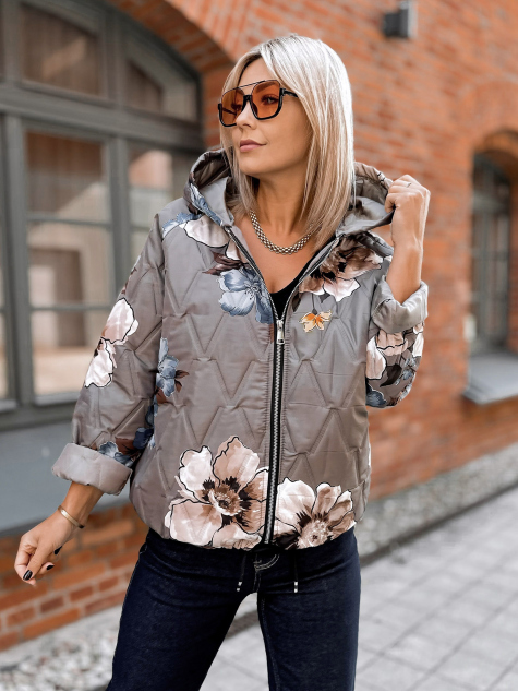 KURTKA SOMERSET CIEMNOBEŻOWA