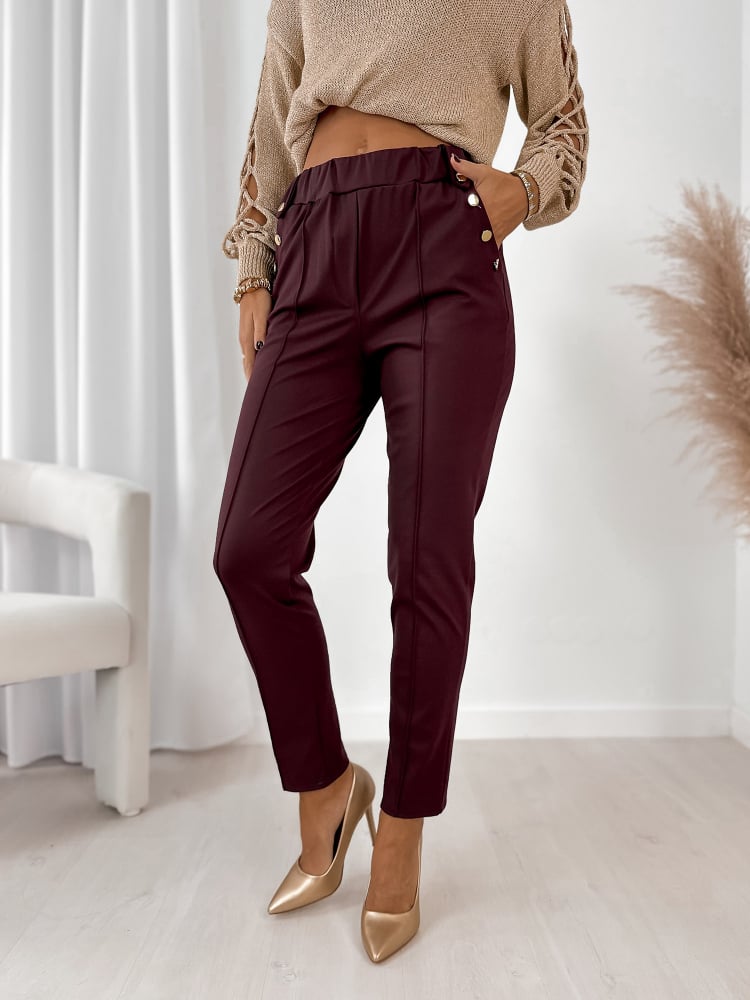 SPODNIE RAMONES BORDOWE