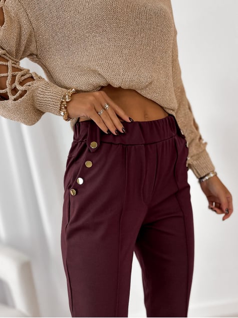 SPODNIE RAMONES BORDOWE