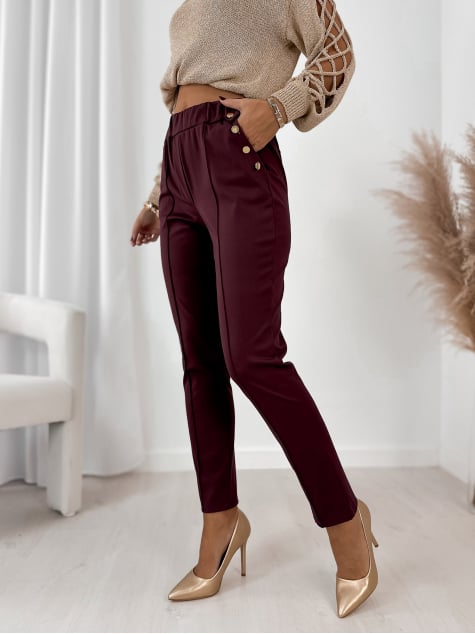 SPODNIE RAMONES BORDOWE