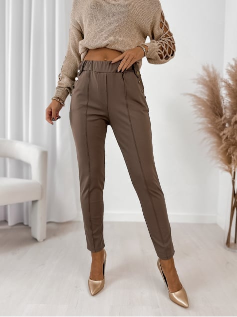 SPODNIE RAMONES JASNOBRĄZOWE