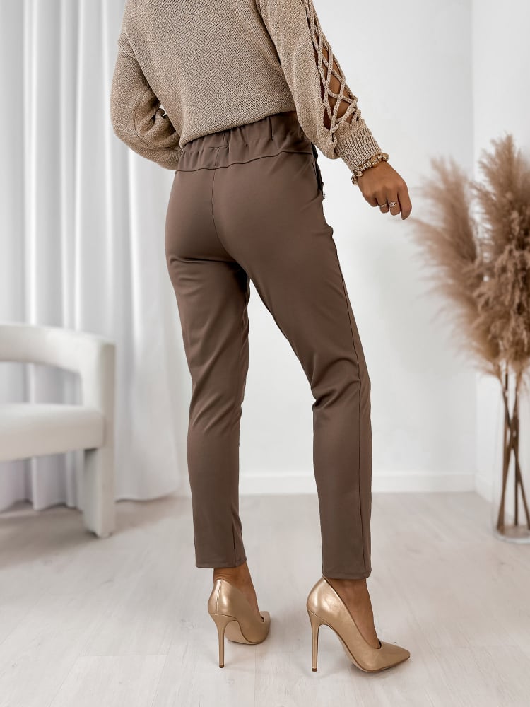 SPODNIE RAMONES JASNOBRĄZOWE