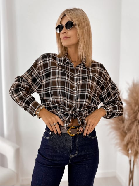 KOSZULA MIGUEL JASNOBRĄZOWA