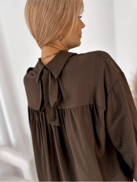 KOSZULA AVONLEA BRĄZOWA