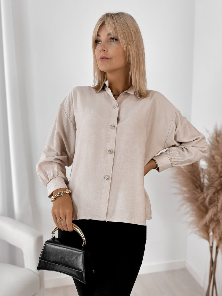 KOSZULA AVONLEA BEŻOWA