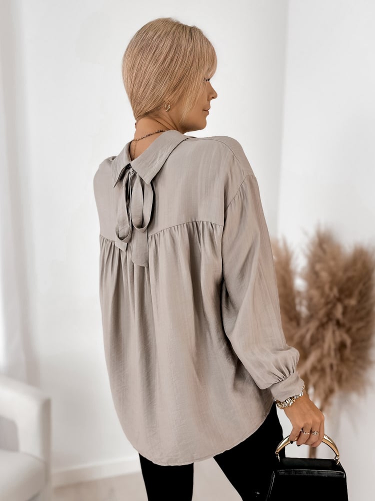 KOSZULA AVONLEA CIEMNOBEŻOWA