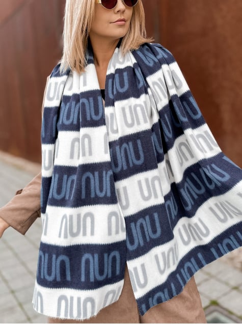 SZAL OCTAVIO GRANATOWY