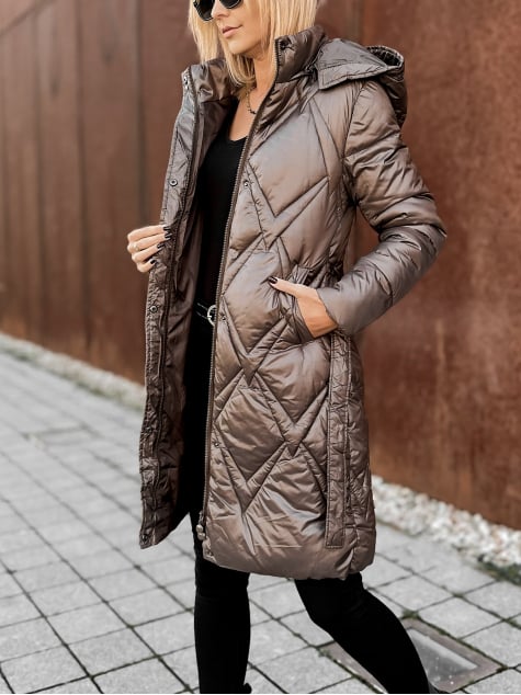 KURTKA VIOLET BRĄZOWA