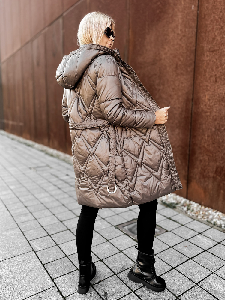 KURTKA VIOLET BRĄZOWA