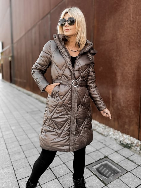 KURTKA VIOLET BRĄZOWA