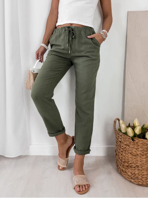 SPODNIE SELNA KHAKI