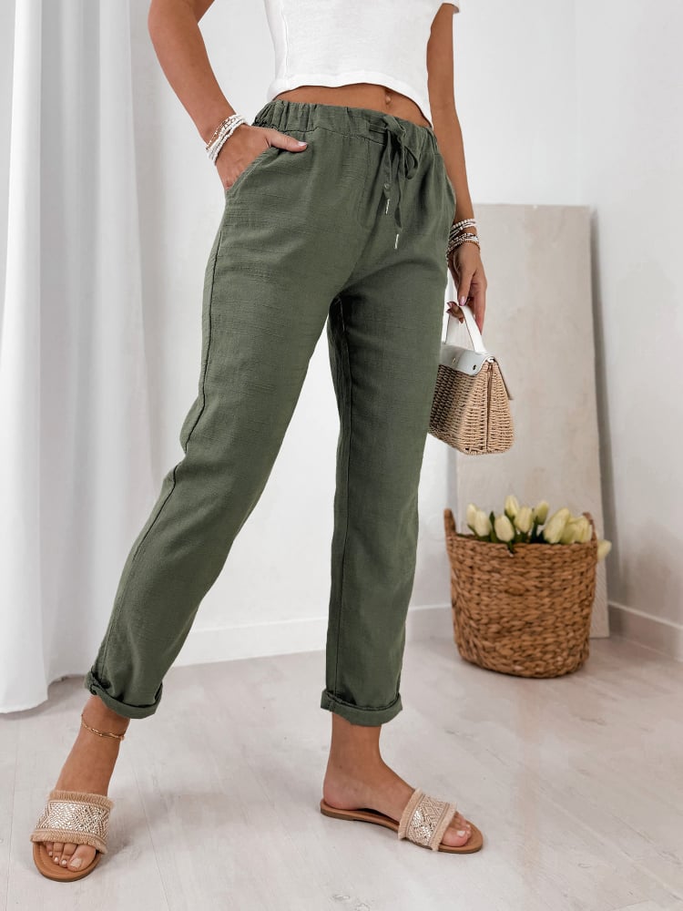SPODNIE SELNA KHAKI