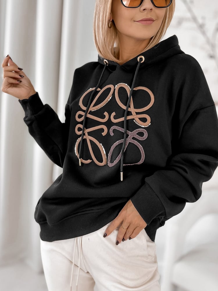 BLUZA VICENZA CZARNA BLUZA VICENZA CZARNA