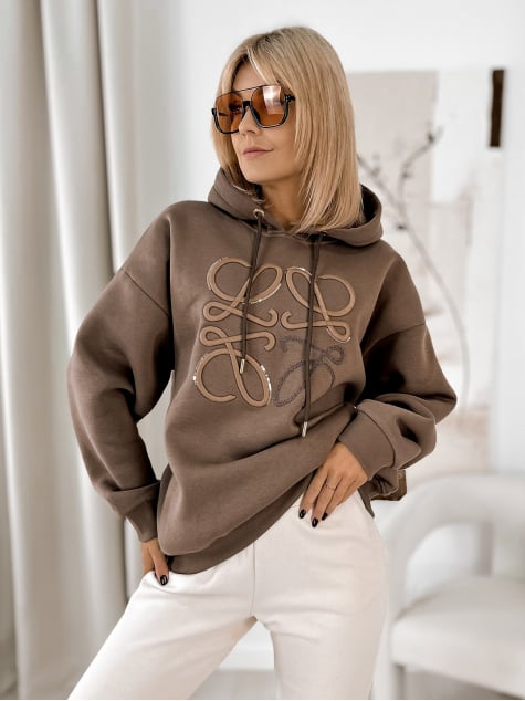 BLUZA VICENZA BRĄZOWA